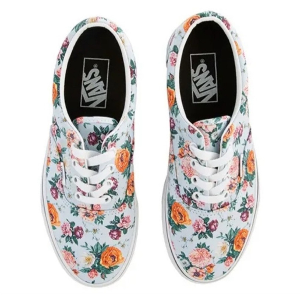 VANS Era Garden Floral Lace Up Sneakers - Picture 2 of 11